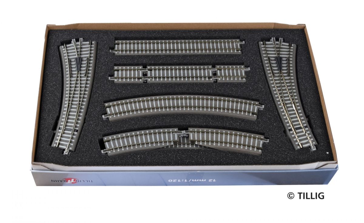 Tillig TT 01834 - Gleiserweiterungsset "Parallelkreis Teil 1" | Modellbahn | Modelleisenbahn