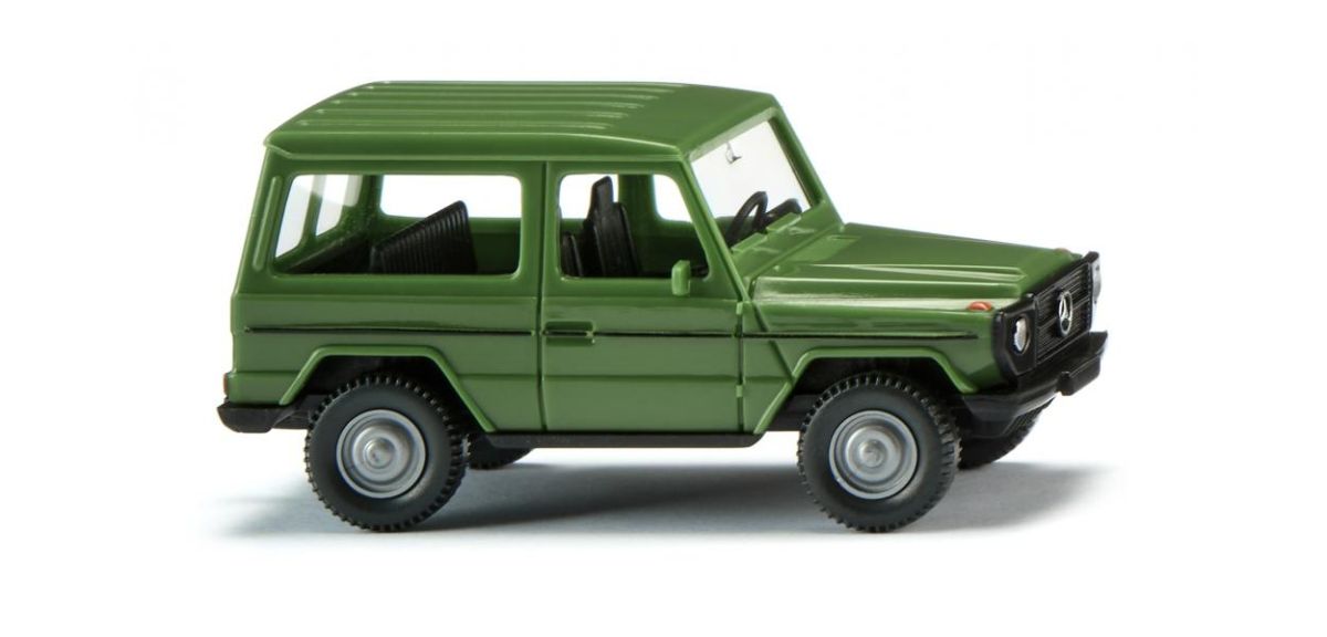 Wiking H0 (1:87) 027601 - MB G-Klasse - grün | Modellbahn | Modelleisenbahn
