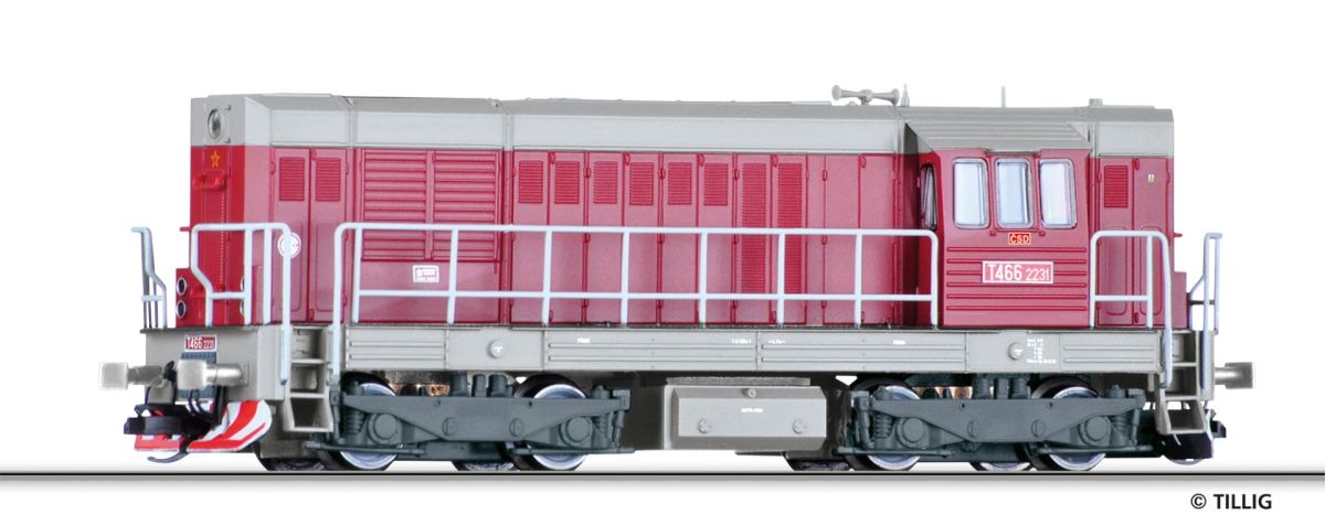 Tillig TT 02767 - Diesellokomotive der ČSD | Modellbahn | Modelleisenbahn