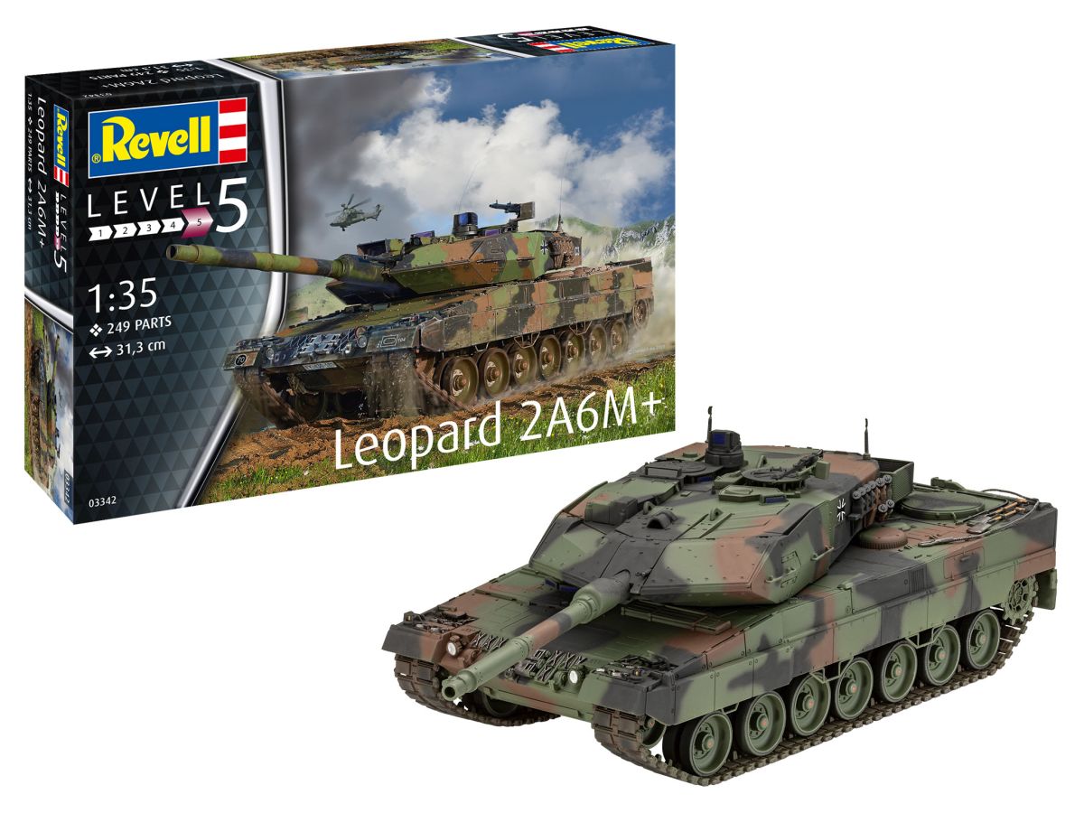 Revell 03342 - Leopard 2 A6M+ / 2A6M A2 | Modellbau