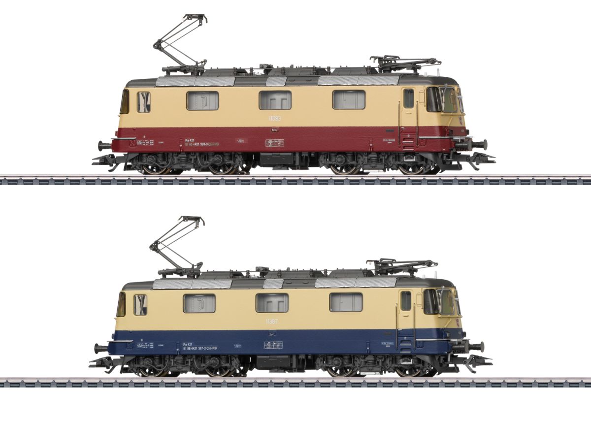 Märklin H0 (1:87) 037300 - Elektrolok-Doppelpackung Re 421 | Modellbahn | Modelleisenbahn