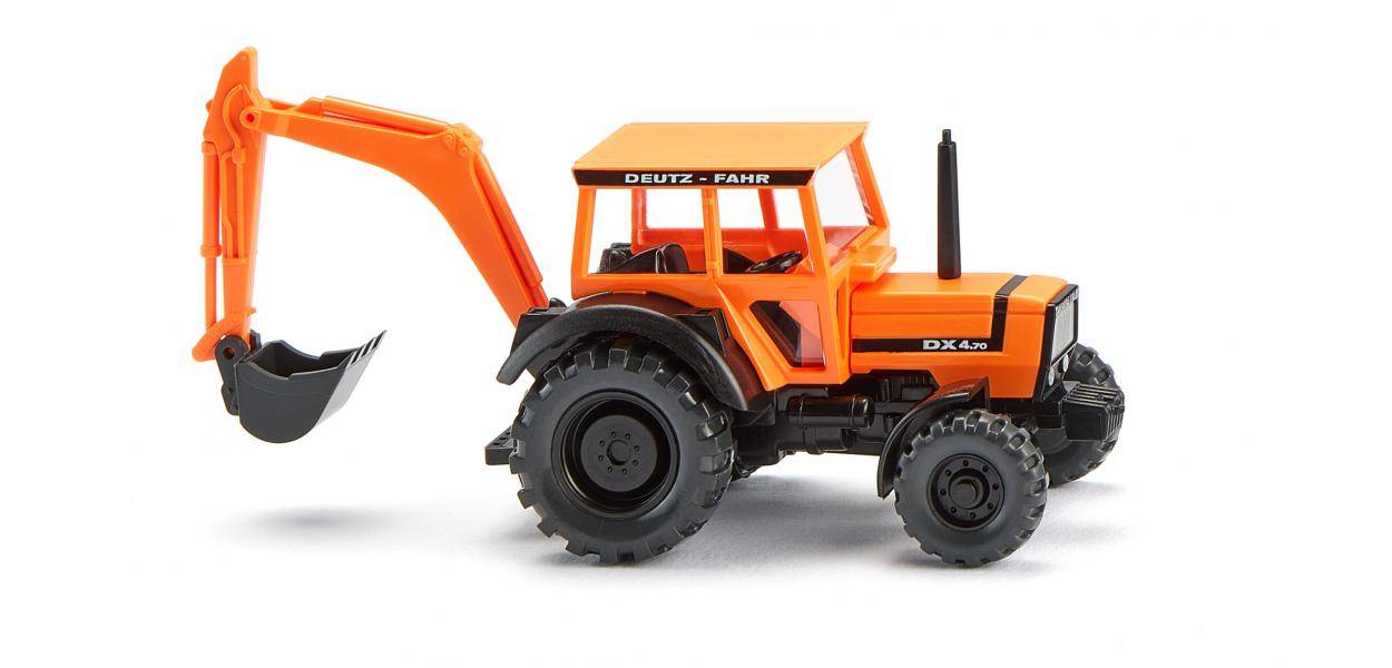Wiking H0 (1:87) 038603 - Deutz-Fahr DX 4.70 - kommunalorange | Modellbahn | Modelleisenbahn