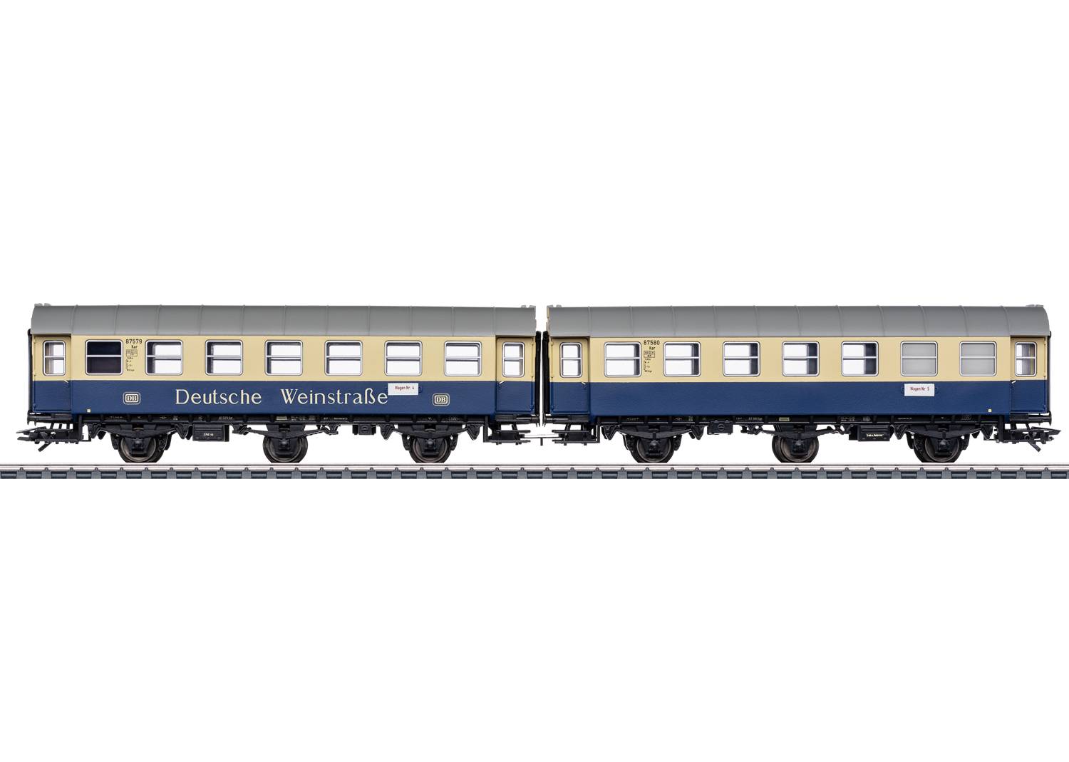 Märklin H0 (1:87) 043188 - Umbauwagen-Paar Deutsche Weinstraße | Modellbahn | Modelleisenbahn