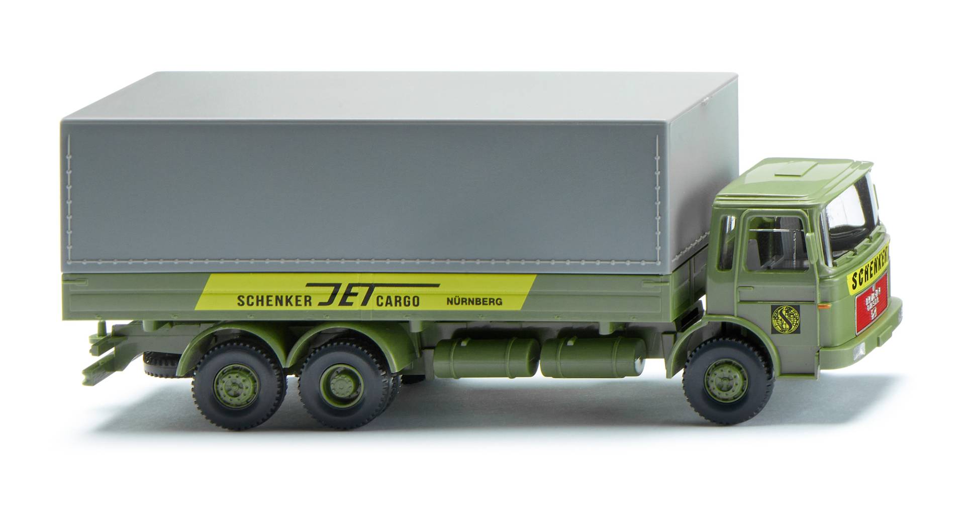 Wiking H0 (1:87) 045602 - Pritschen-Lkw (MAN) "Schenker" | Modellbahn | Modelleisenbahn