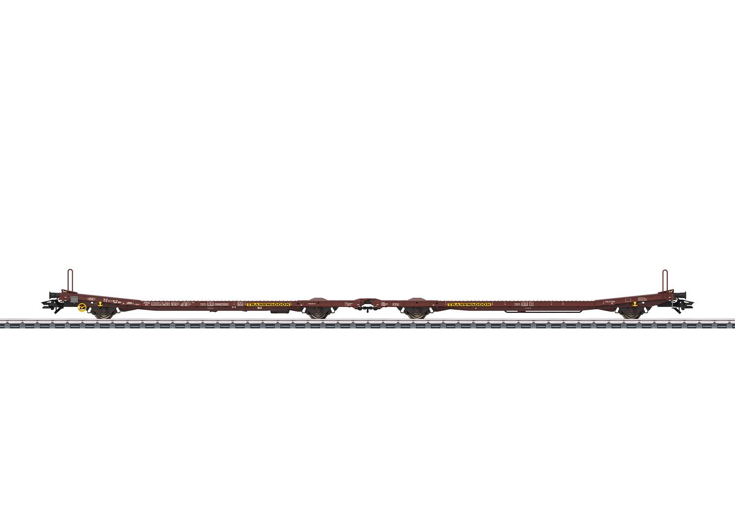 Märklin H0 (1:87) 047431 - Flachwagen-Paar Laads 800B | Modellbahn | Modelleisenbahn