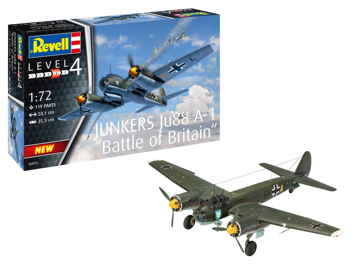 Revell 04972 - Junkers Ju 88 A-1 Battle of Britain | Modellbau