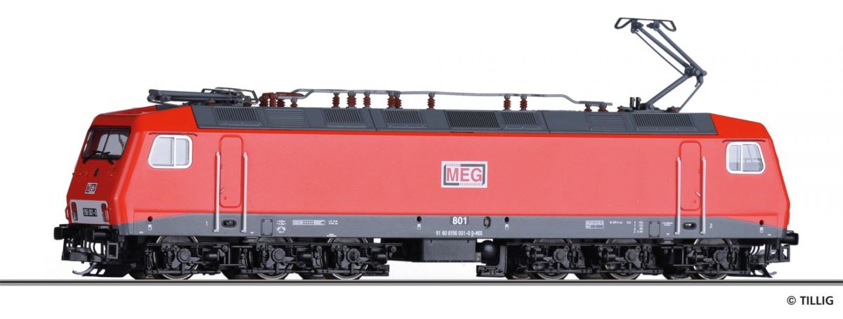 Tillig TT 04999 - Elektrolokomotive 156 001-0 der MEG, Ep. VI | Modellbahn | Modelleisenbahn
