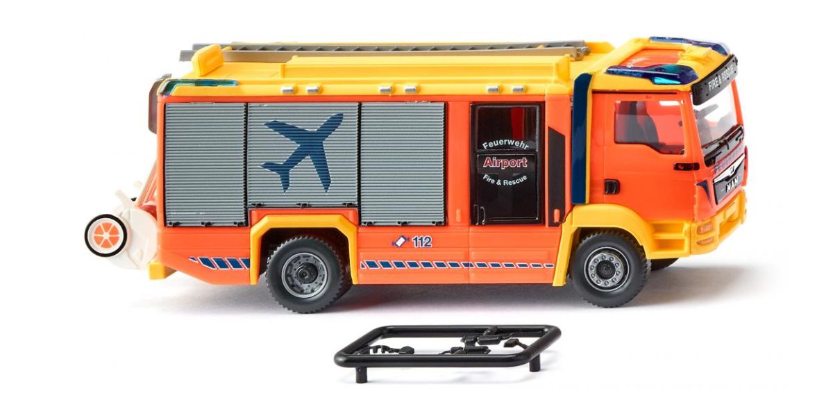 Wiking H0 (1:87) 061243 - Feuerwehr - AT LF (MAN TGM Euro 6/Rosenbauer) | Modellbahn | Modelleisenbahn