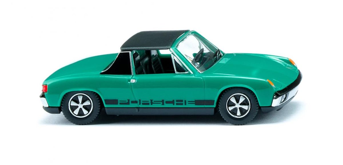 Wiking H0 (1:87) 079208 - VW Porsche 914 - grün | Modellbahn | Modelleisenbahn