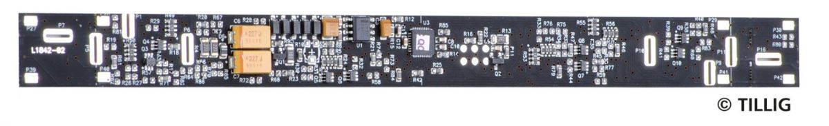 Tillig TT 08864 - LED-Innenbeleuchtung Analog/Digital, Bausatz für Schürzen-Speisewagen | Modellbahn | Modelleisenbahn