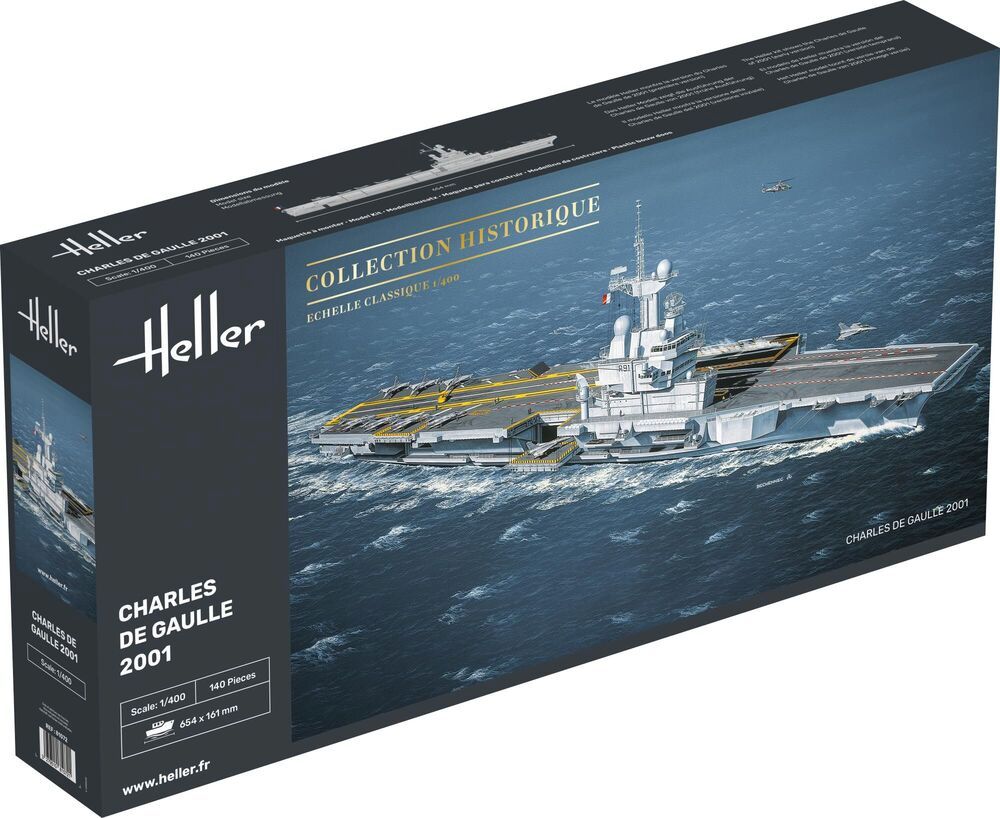 Heller 81072 - Charles de Gaule in 1:400 | Modellbau
