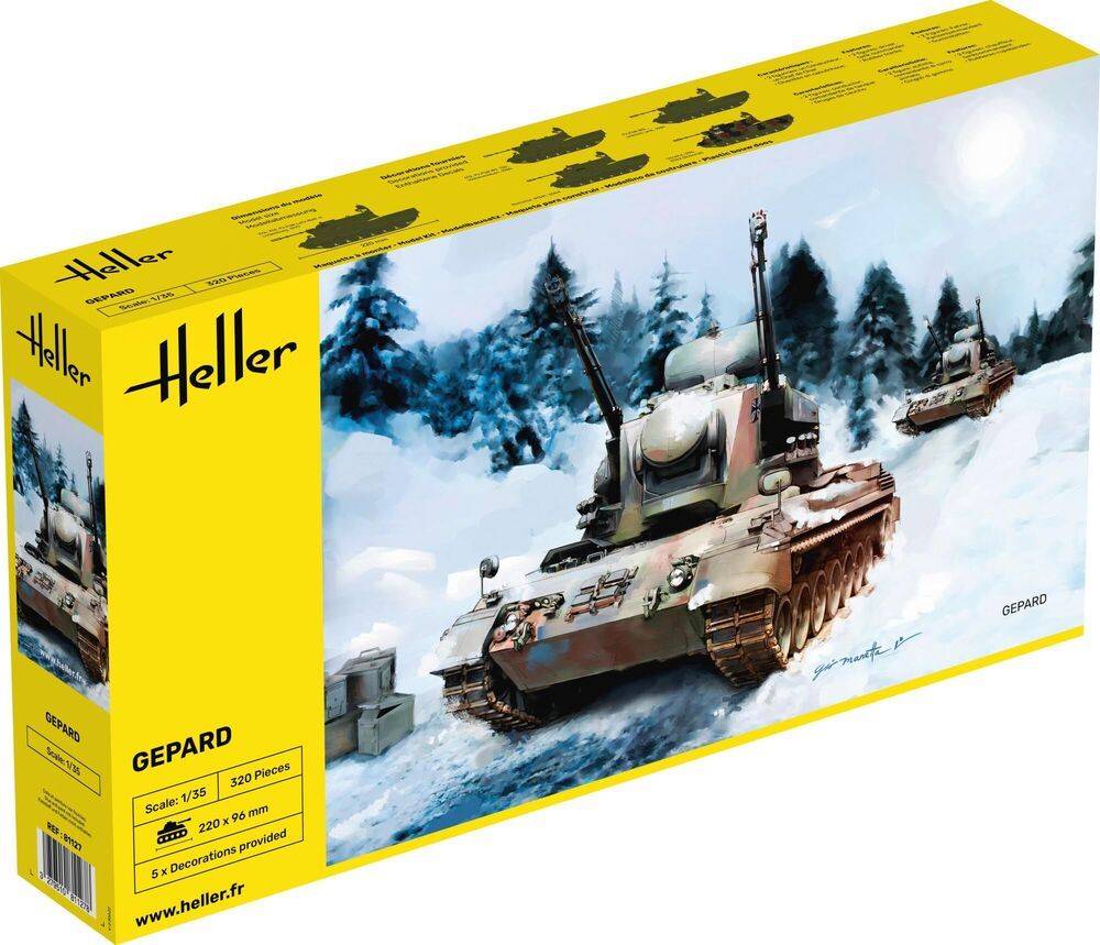 Heller 81127 - 1:35 Gepard | Modellbau