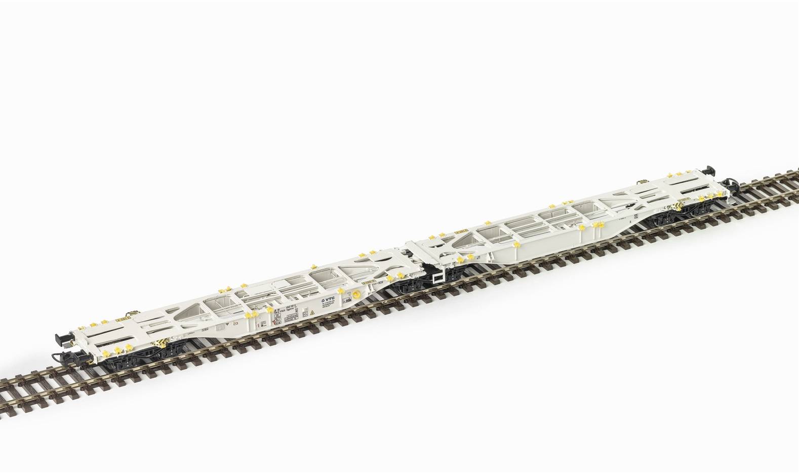 PT Trains H0 (1:87) 100504 - VTG 38 80 496 3107-9 OHNE CONTAINER | Modellbahn | Modelleisenbahn