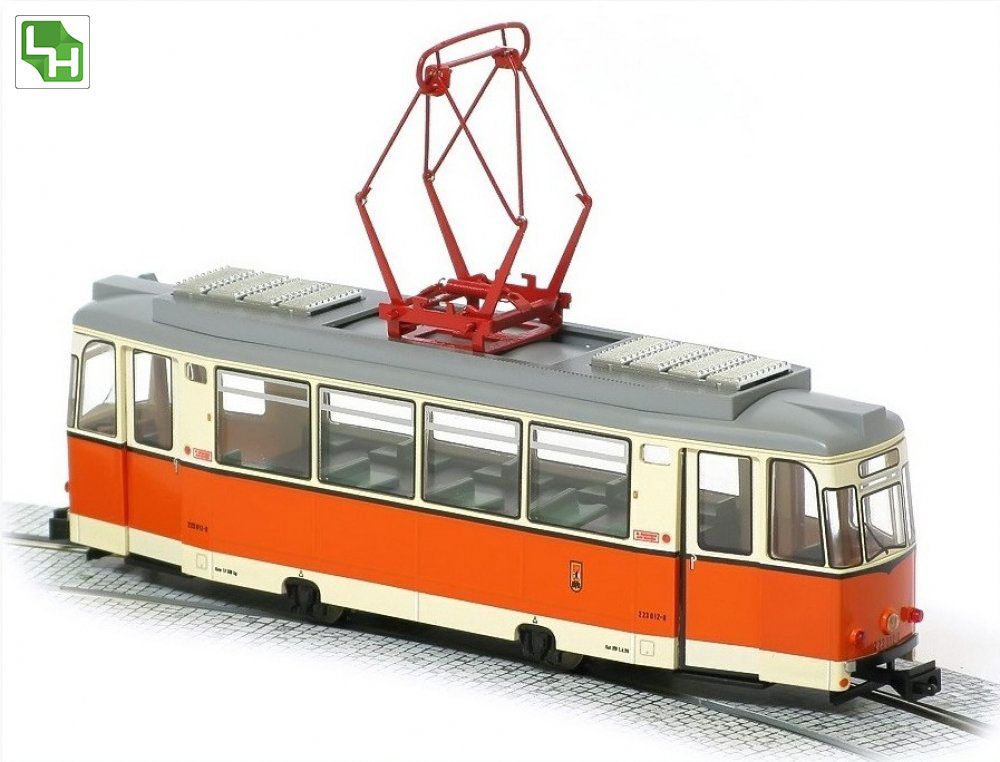 Halling H0 (1:87) REK-BZN-S - Reko-Triebwagen Berlin ZR Nr. 223 017-7, orange, Standmodell | Modellbahn | Modelleisenbahn