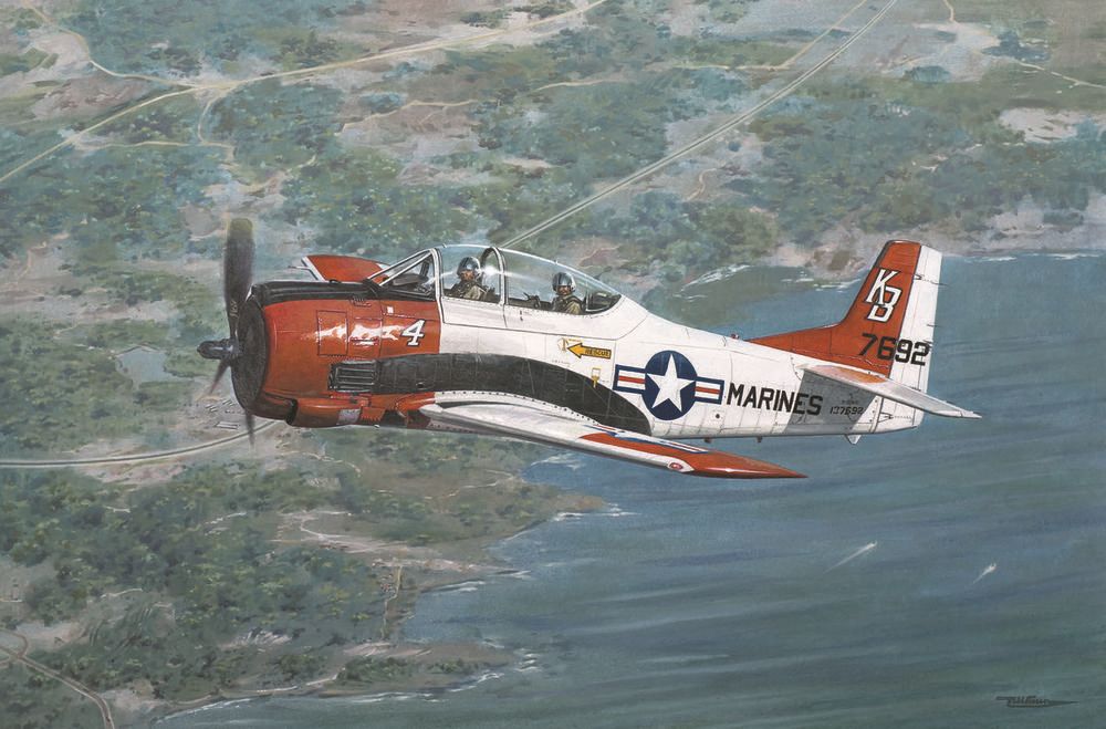 Roden 441 - North American T-28B Trojan | Modellbau
