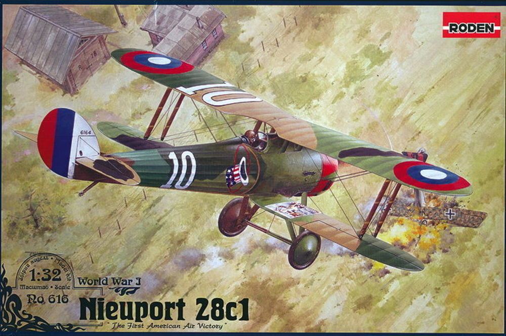 Roden 616 - Nieuport 28 c.1 in 1:32 | Modellbau