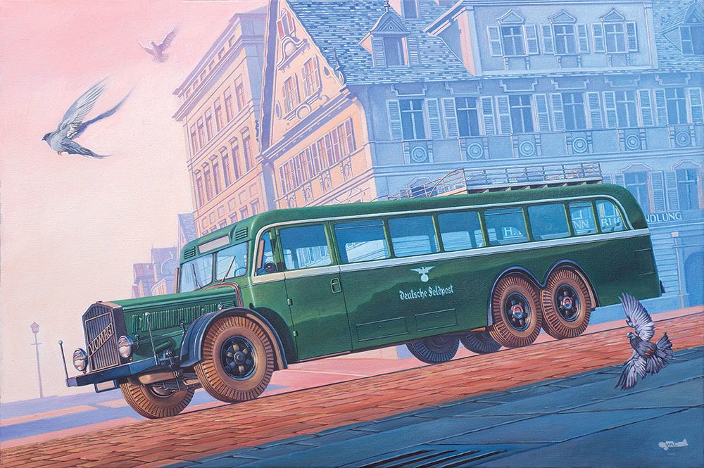Roden 729 - Vomag Omnibus 7 OR 660 in 1:72 | Modellbau