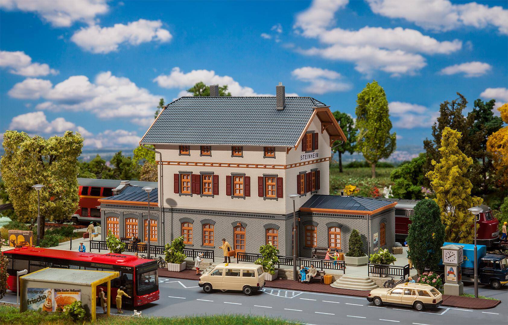 Faller H0 (1:87) 110112 - Bahnhof Steinheim | Modellbahn | Modelleisenbahn