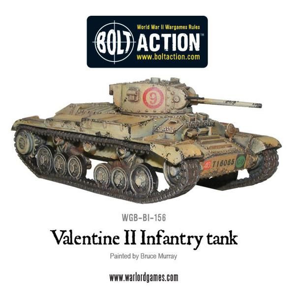Warlord Games WGB-BI-156 - Valentine II Cruiser Tank | Tabletop