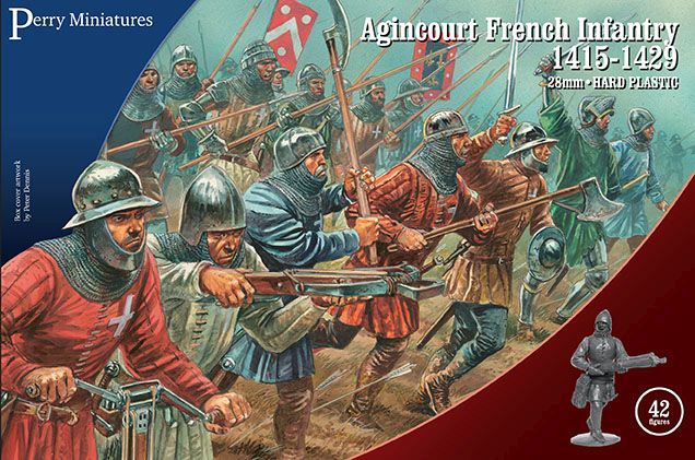 Perry Miniatures AO50 - Agincourt French Infantry 1415-1429 | Tabletop