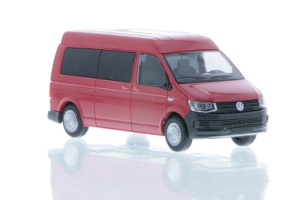 Rietze H0 (1:87) 11617 - Volkswagen T6 LR Bus MD kirschrot, 1:87 | Modellbahn | Modelleisenbahn