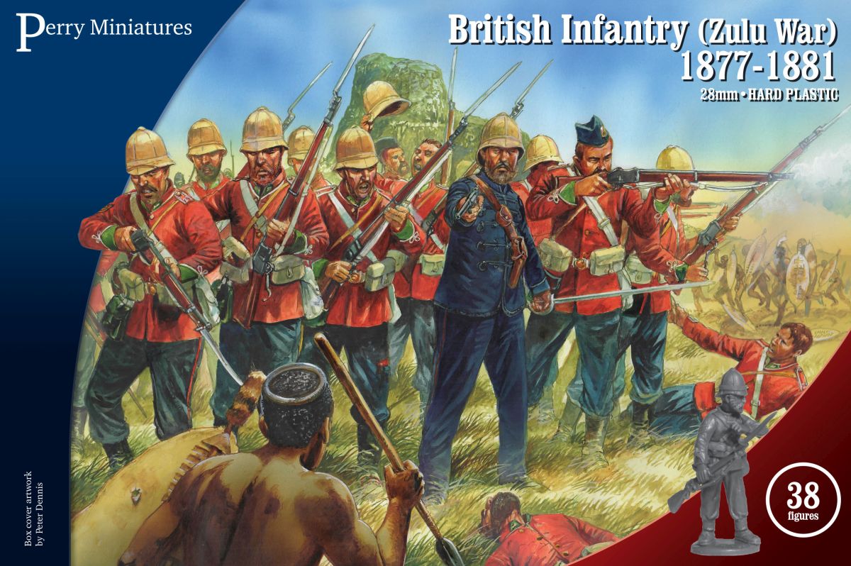 Perry Miniatures VLW20 - British Zulu War Infantry | Tabletop