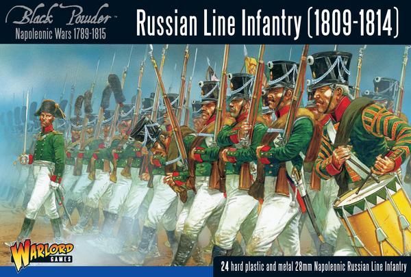 Warlord Games 302012201 - Russian Line Infantry 1809-1814 | Tabletop