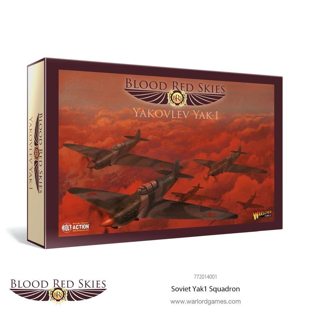 Warlord Games 772211019 - Soviet Yakovlev Yak-1 Squadron | Tabletop