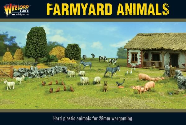 Warlord Games EIEIO - Farmyard Animals Set | Tabletop