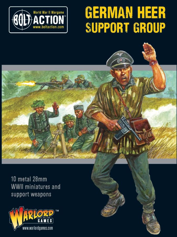 Warlord Games 402212006 - German Heer Support Group | Tabletop