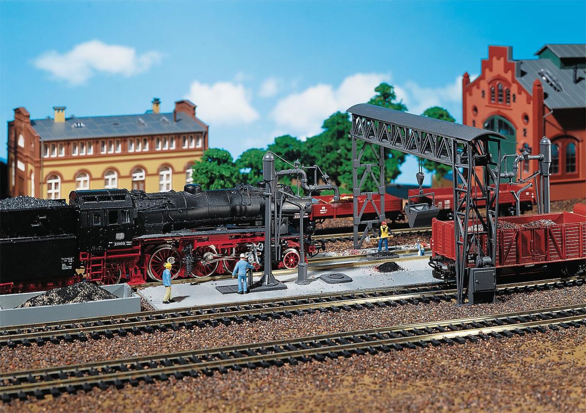 Faller H0 (1:87) 120149 - Ausschlackanlage mit Bockkran | Modellbahn | Modelleisenbahn
