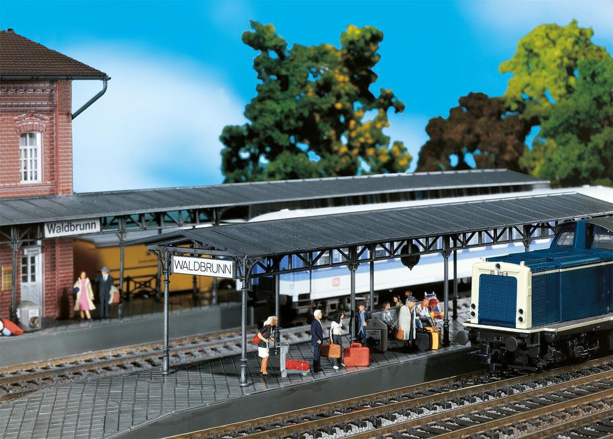 Faller H0 (1:87) 120204 - 2 Bahnsteige | Modellbahn | Modelleisenbahn