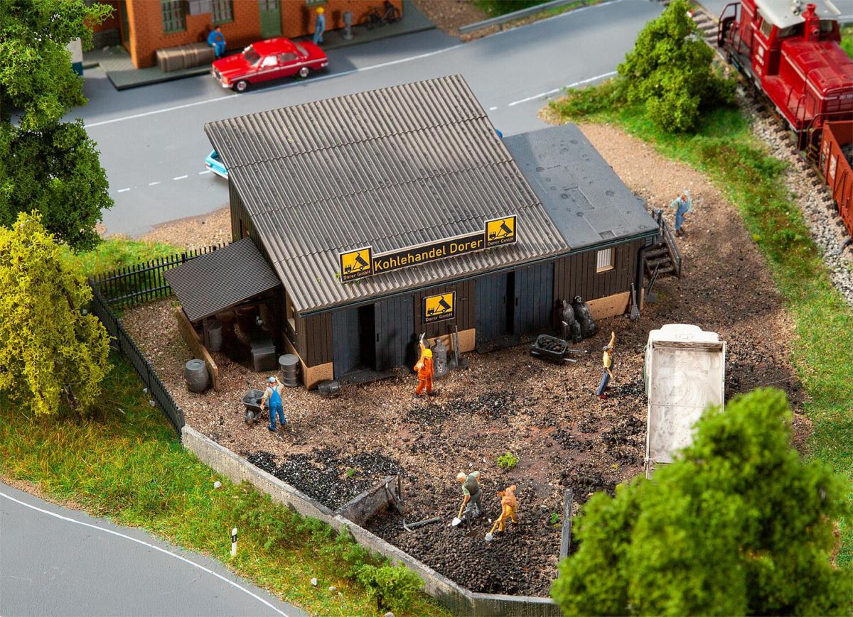 Faller H0 (1:87) 120271 - Kohlehandel Dorer | Modellbahn | Modelleisenbahn