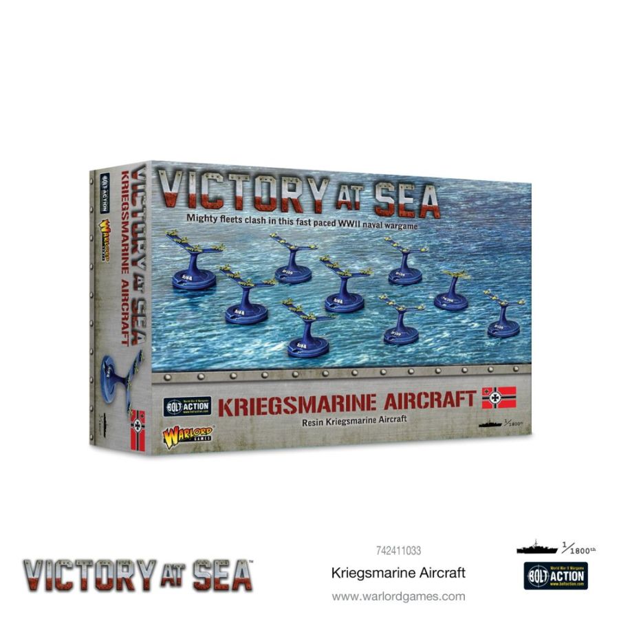 Warlord Games 742411033 - Victory at Sea Kriegsmarine Aircraft | Tabletop