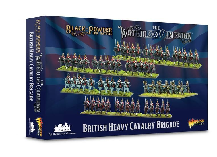 Warlord Games 312001003 - Waterloo - British Heavy Cavalry | Tabletop