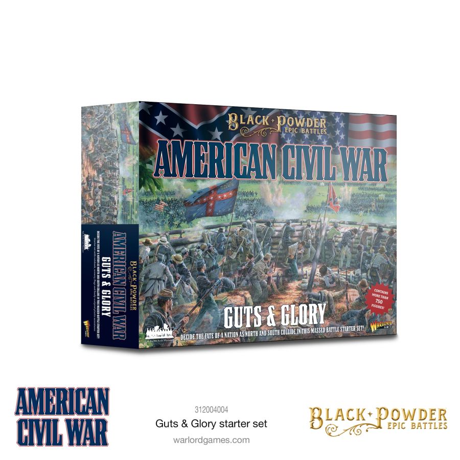 Warlord Games 312004004 - Amercan Civil War Guts & Glory | Tabletop