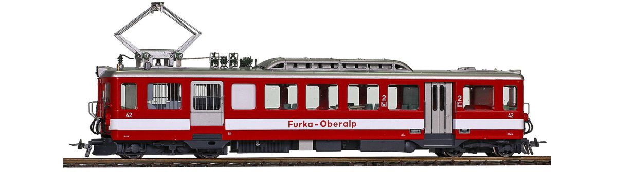 Bemo H0m 1247222 - FO BDeh 2/4 42 Gepäcktriebwagen | Modellbahn | Modelleisenbahn