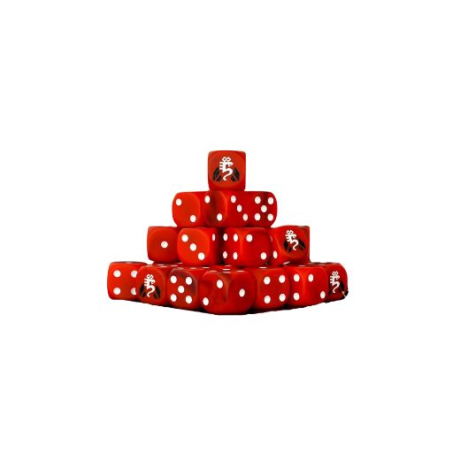 Baron of Dice SCI-XEN-ELD-14-RD - Wild Riders Dice | Tabletop