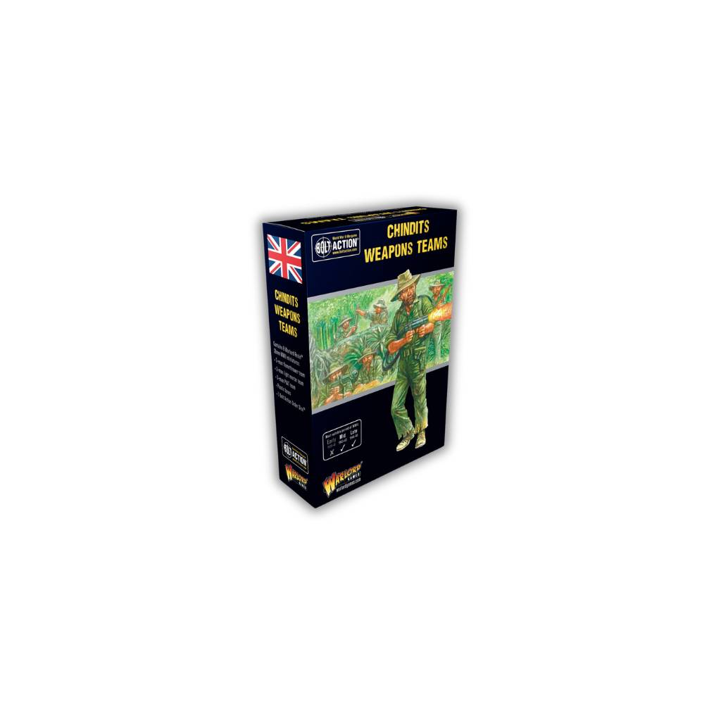 Warlord Games 402211206 - Chindit Weapons Teams Tabletop
