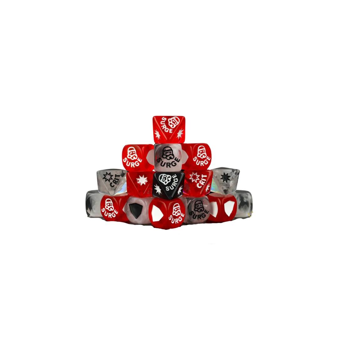 Baron of Dice SW-LEG-08 - Trooper Dice Set Translucent | Tabletop