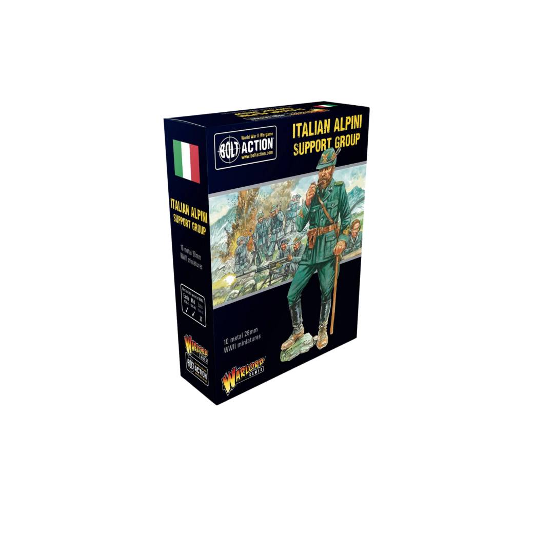 Warlord Games 402215812 - Italian Alpini Support Group | Tabletop