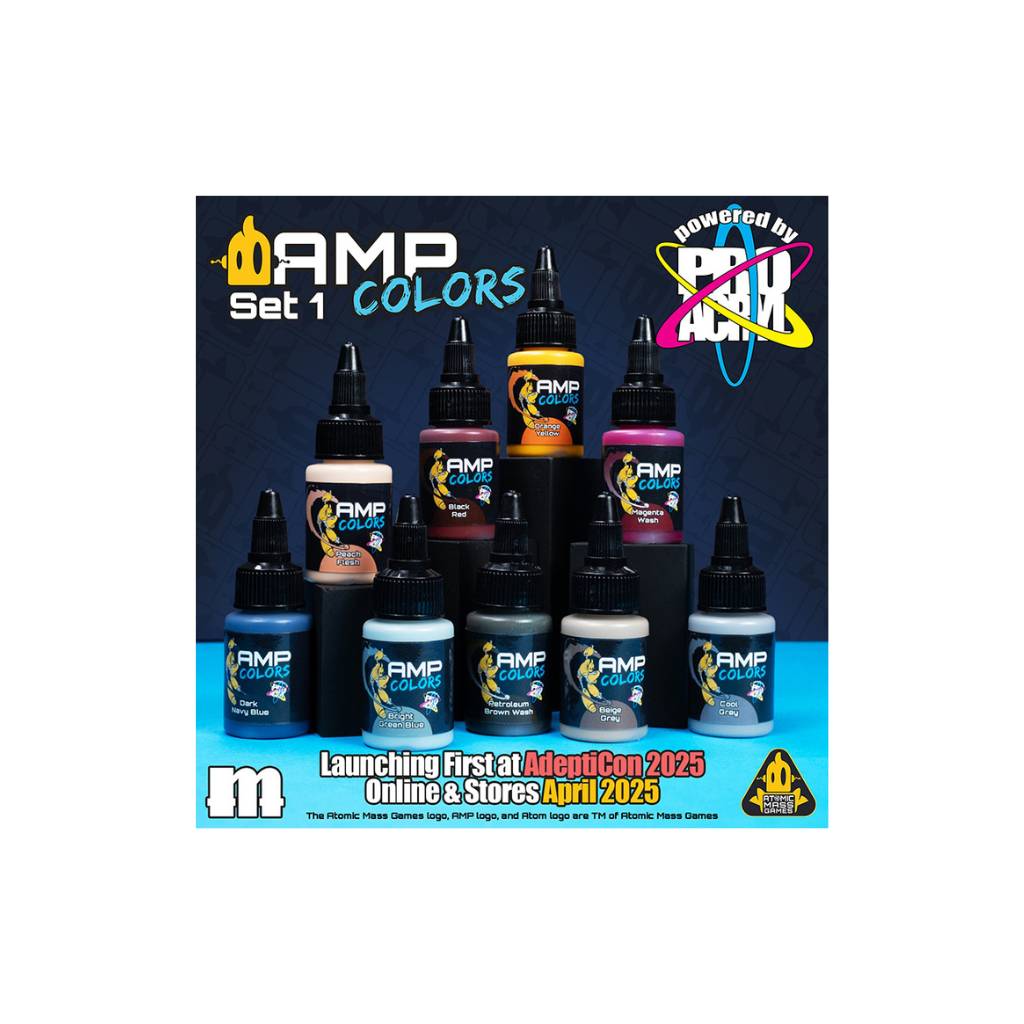 Monument Hobbies AMP-SET-001 - AMP Colors Cosmic Paint Set #1 | Tabletop
