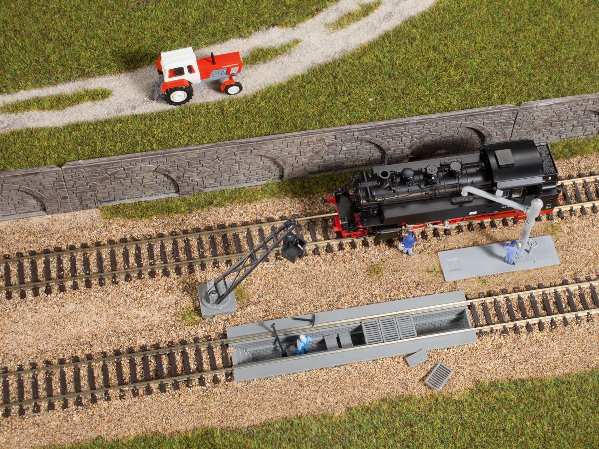 Auhagen TT 13289 - Entschlackungsanlage mit Wasserkran | Modellbahn | Modelleisenbahn