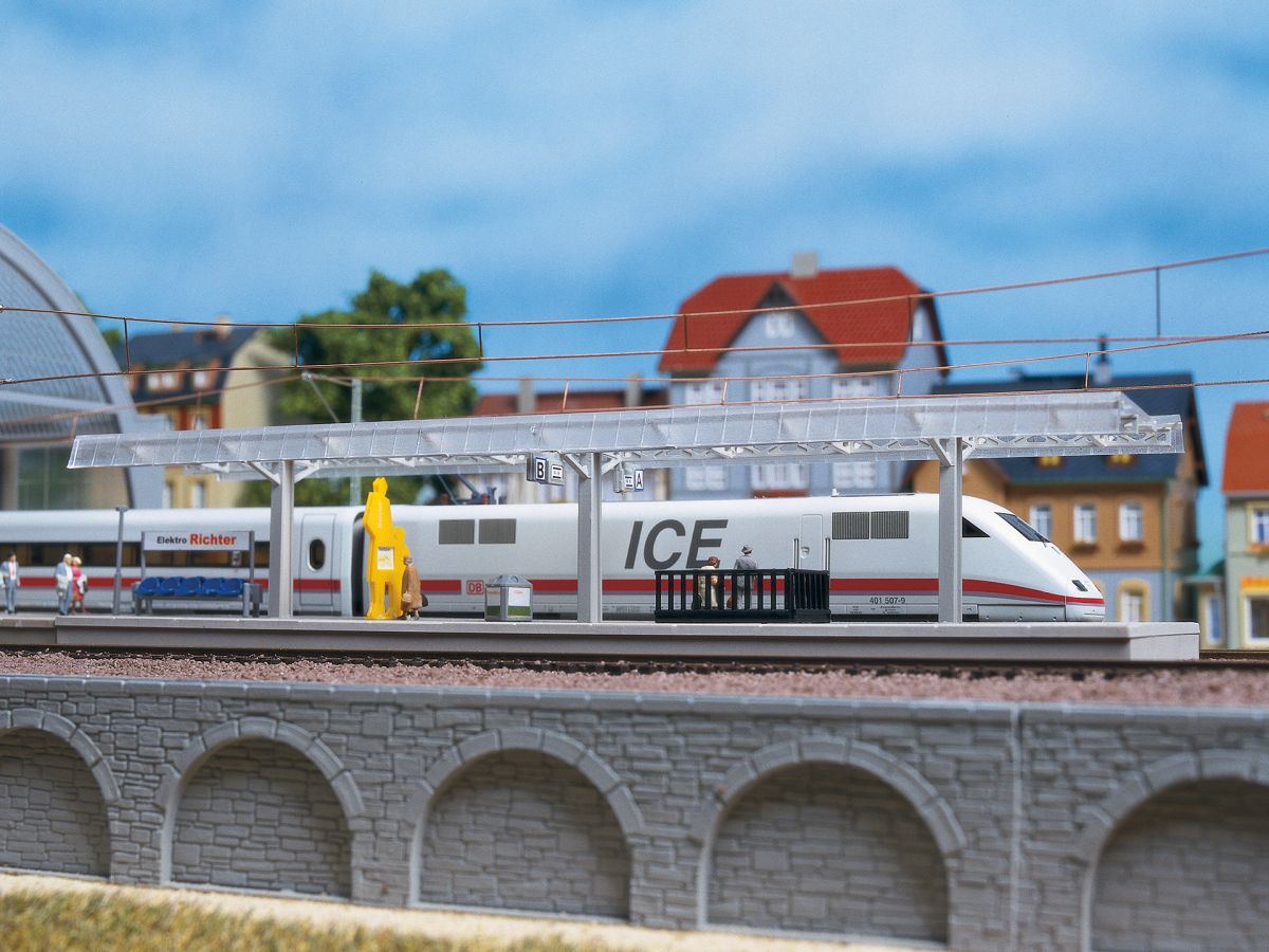 Auhagen TT 13303 - Bahnsteig | Modellbahn | Modelleisenbahn