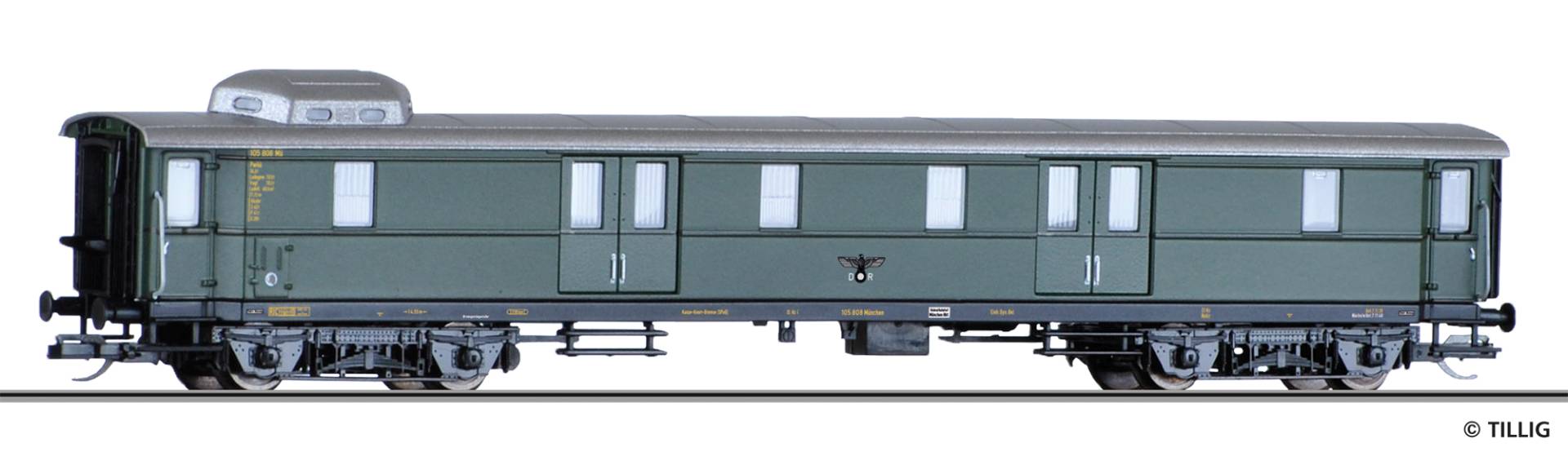 Tillig TT 13378 - Gepäckwagen der DRG | Modellbahn | Modelleisenbahn