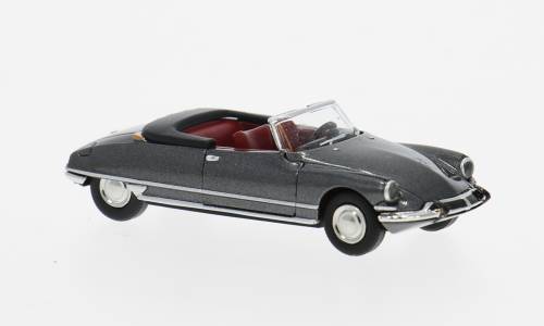 Brekina H0 (1:87) 14236 - Brekina, Citroen DS 19 Cabriolet, dunkelgrau, 1963, 1:87 | Modellbahn | Modelleisenbahn