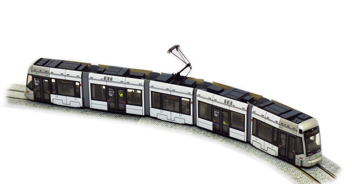 Halling H0 (1:87) VAR-GRZ-226-S - Variobahn Graz Nr. 226, Standmodell | Modellbahn | Modelleisenbahn