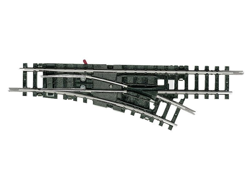 Trix N T14953 - Minitrix Rechts-Weiche Länge 104,2 mm | Modellbahn | Modelleisenbahn