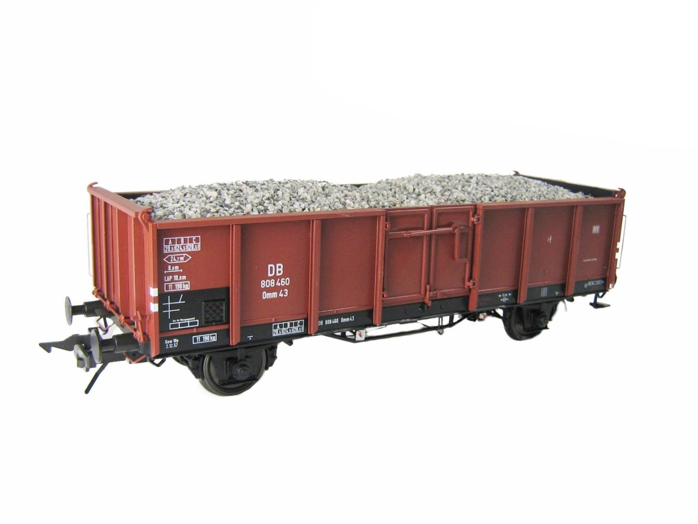 Modellbahn Engl 0 150062 - echte Schotterladung 3, grau | Modellbahn | Modelleisenbahn