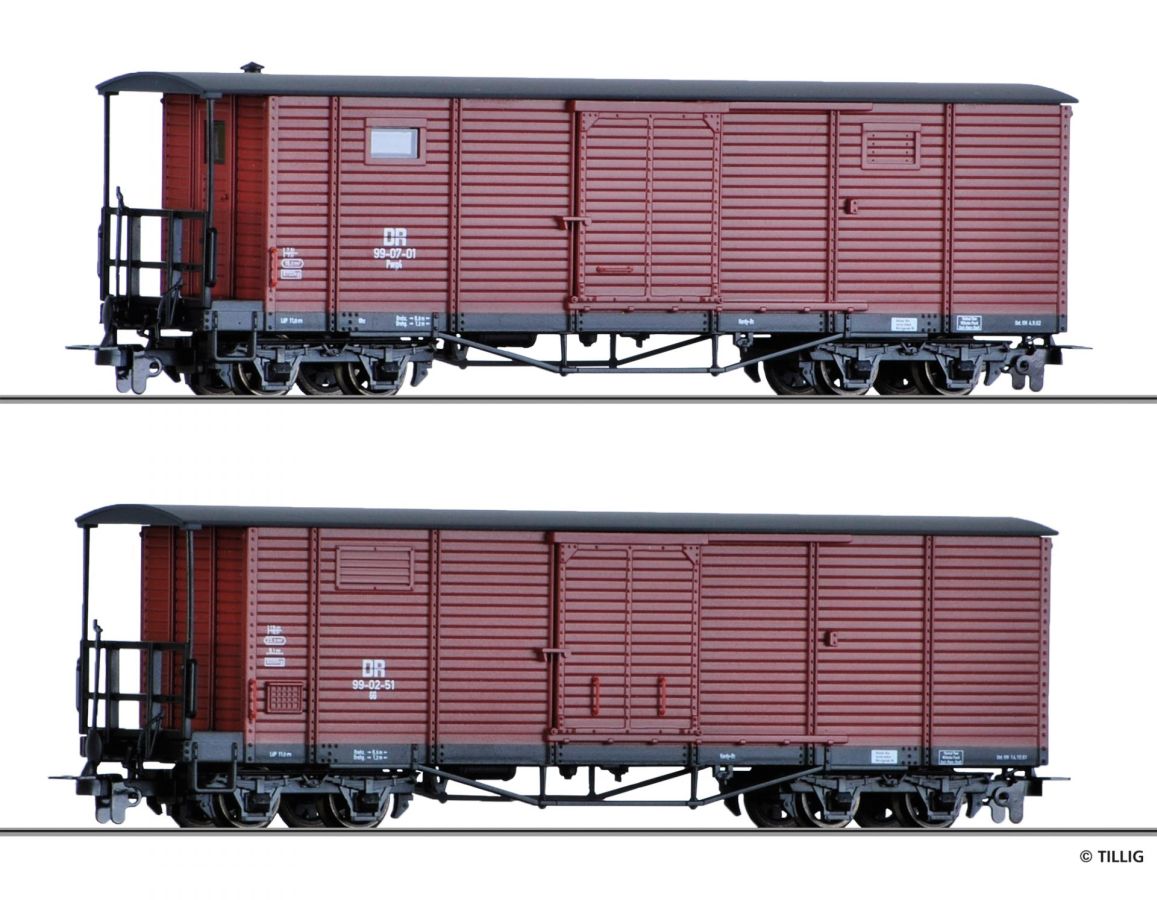 Tillig H0m 15941 - Güterwagenset DR | Modellbahn | Modelleisenbahn